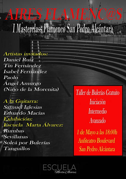 I Masterclass de Flamenco Bulevar San Pedro Alcántara